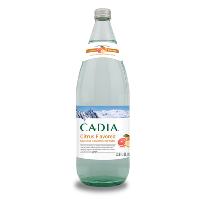 CADIA Sparkling Water Citrus - 12 x 33.8 oz