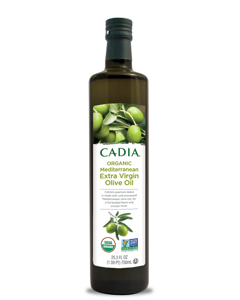 CADIA Mediterranean Extra Virgin Olive Oil - 12 x 750 ml