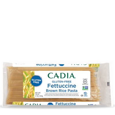CADIA Brown Rice Fettuccine Pasta Gluten Free - 12 x 454gr