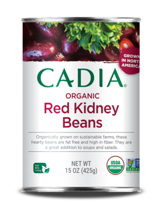 CADIA Red Kidney Beans - 12 x 15 oz