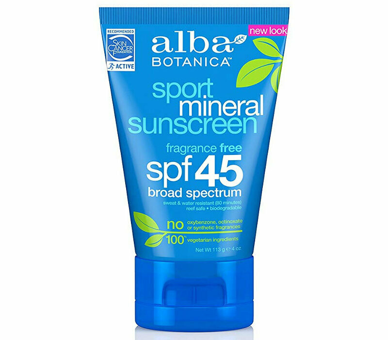 ALBA Botanica Sunscreen Sport SPF45 - 4oz