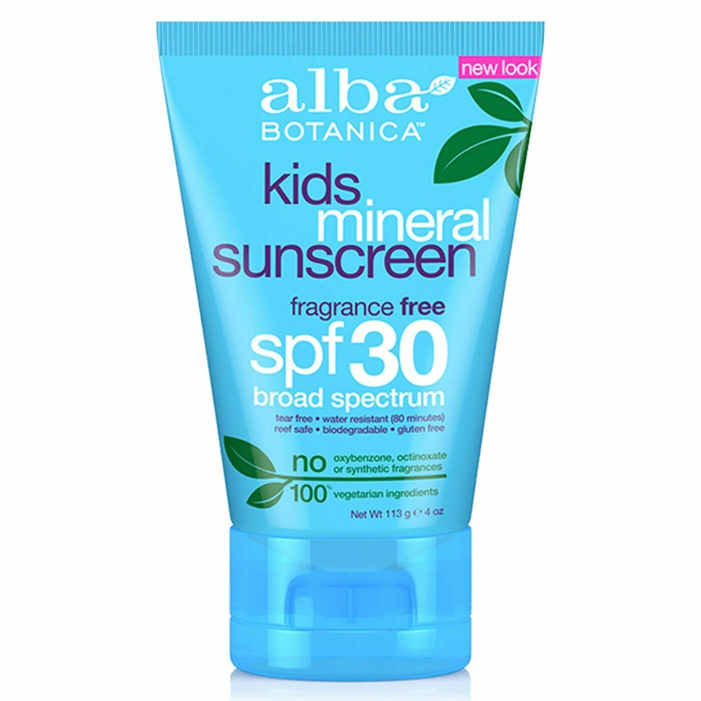 ALBA Botanica Sunscreen Kids SPF 30 - 4oz