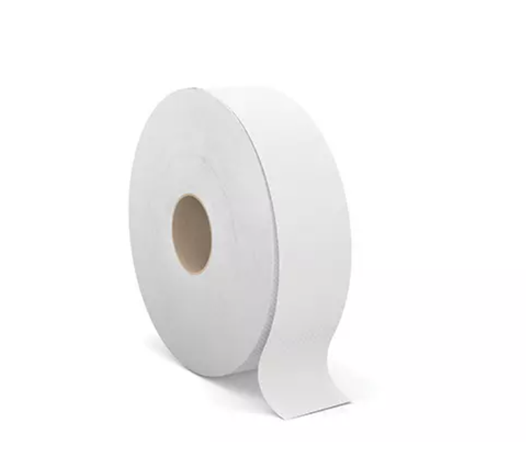 Cascades PRO Jumbo Toilet Paper, 2 ply, 1900' 100% Biodegradable - 6 Rolls