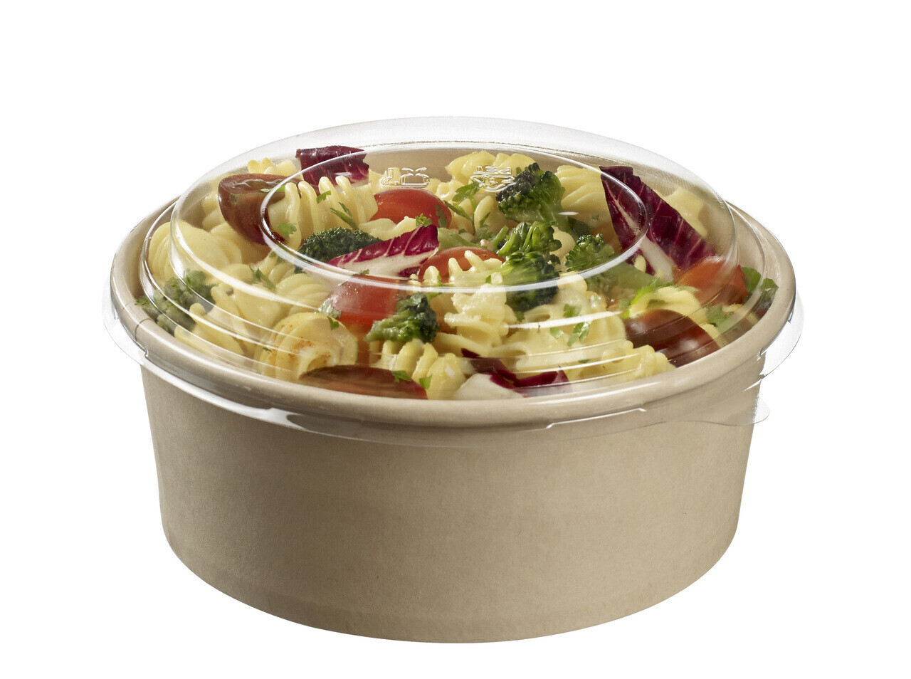 Bamboo Fiber Salad Bowl 1000 ML with Lid - Case 600ct