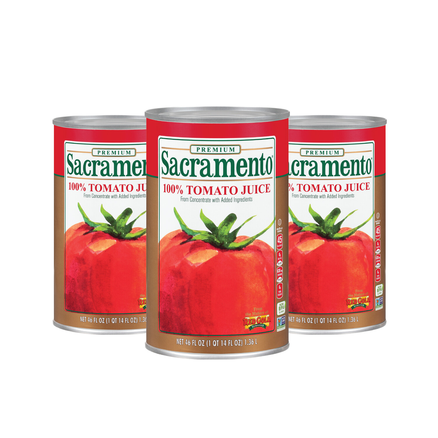 Sacramento Tomato Juice 46oz - per bottle