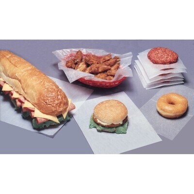 White Greaseproof paper  11*15'' 100CT