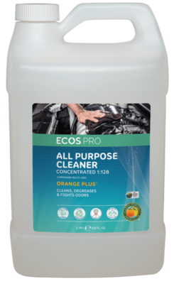 ECOS® Pro Orange Plus® 1:128 Concentrate All Purpose Cleaner, Degreaser - 1 Gallon