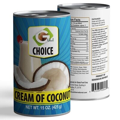 Cream of Coconut Concentrate - 24 x 15oz