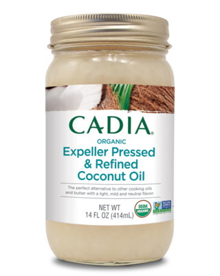 CADIA coconut oil refined 14oz