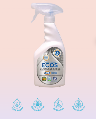 ECOS Stainless steel cleaner - 22oz