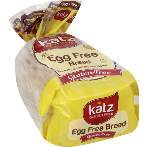 Katz GF Egg Free Bread 18oz - Case of 6 packs