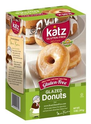 Katz Donut Glazed 6x6oz - Case of 6 packs