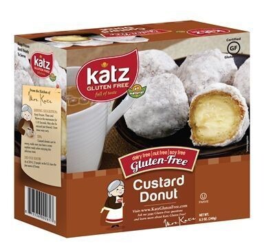 Katz Mini custard donuts 8.5oz - Case of 6 packs