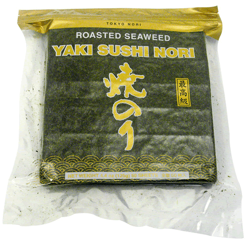 Sushi Nori Full Gold Seaweed Premium- case 500ct