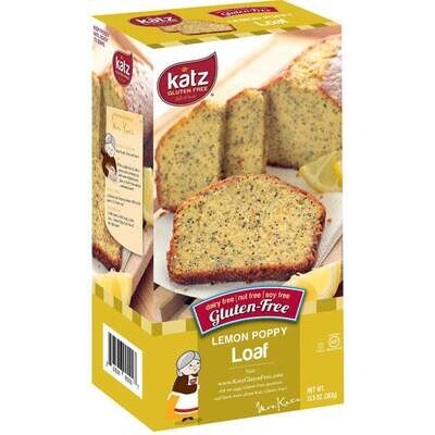 Katz GF Loaf Lemon Poppy 13.5oz - Case of 6 packs