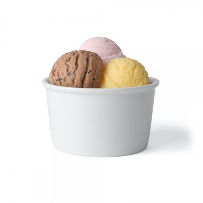 Ice Cream Bowl 12oz (White) - Case 1000ct