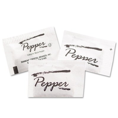Pepper packets - 3000ct
