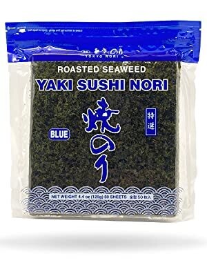 Sushi Nori Full Blue Seaweed Premium- case 500ct