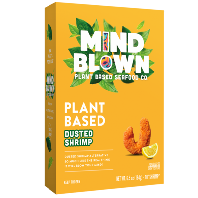 Mind Blown™ Plant Based Dusted Shrimp 6.5oz - pack of 12ct