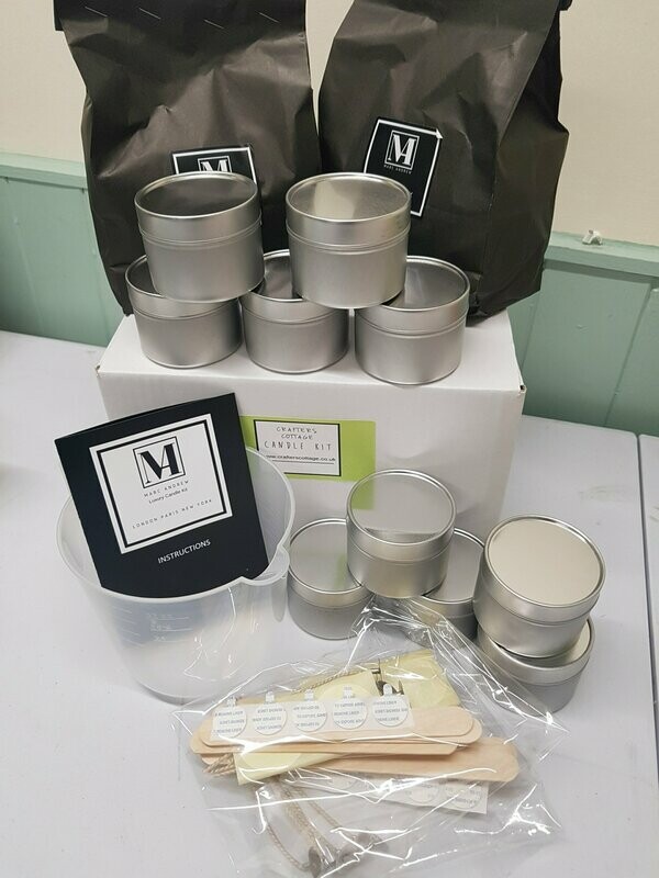 10 Tin Candle Kit