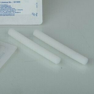 Gelatin Sponge, Nasal Tampon, 80 x 7 mm dia, 20 units