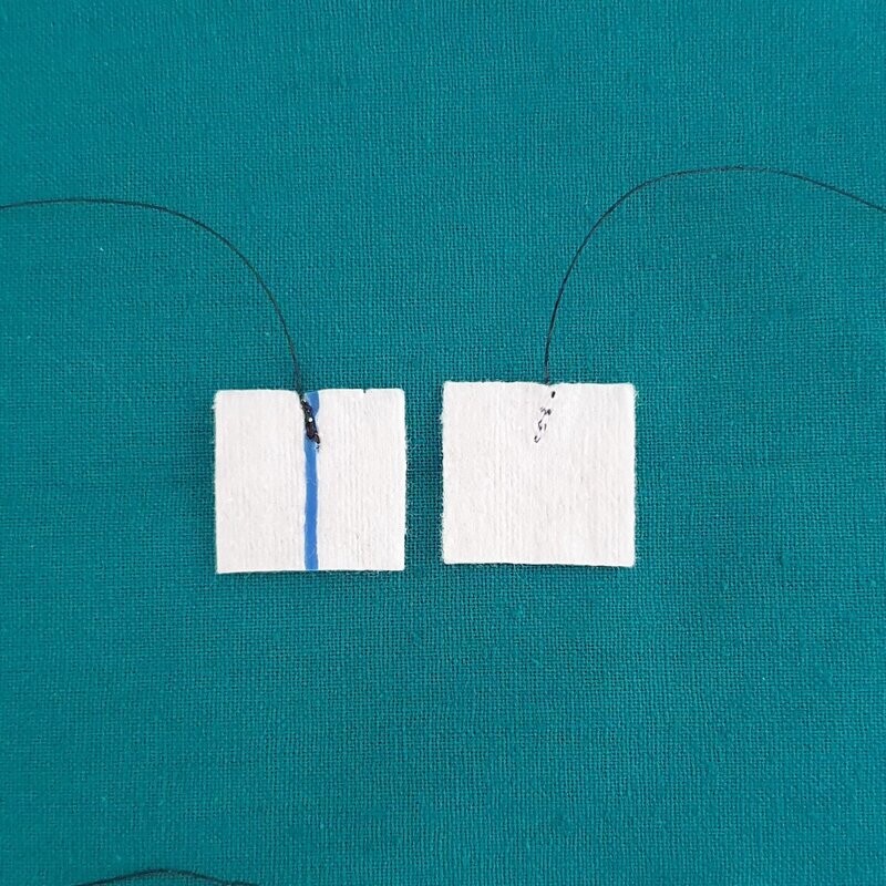 Neurosurgical Skinny Patties 25 x 25mm (1" x 1"), 10 units/sterile strip, 20 strips/box