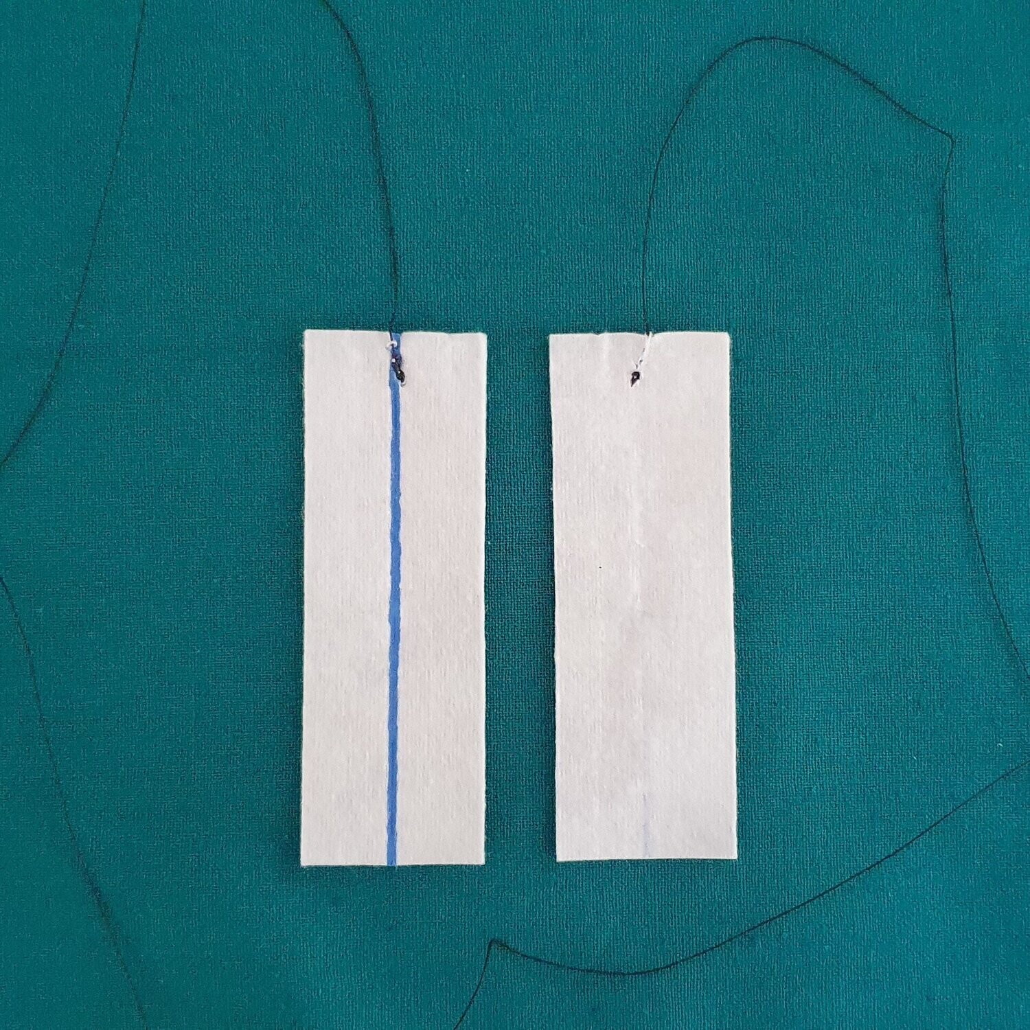 Neurosurgical Skinny Patties 25 x 75mm (1" x 3"), 10 units/sterile strip, 20 strips/box