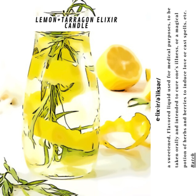 Lemon+Tarragon Candle