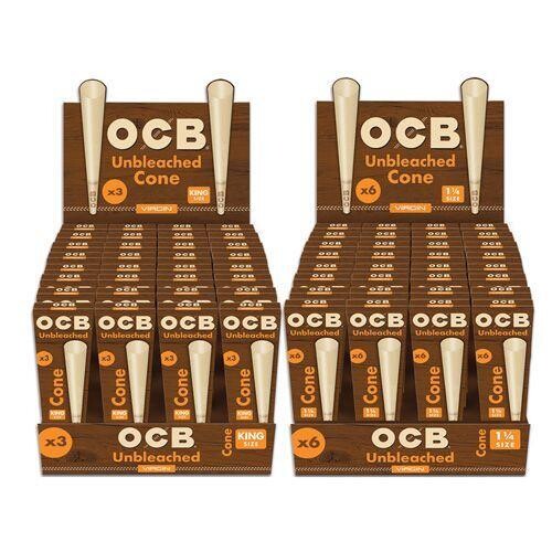 OCB Unbleached Virgin Cones