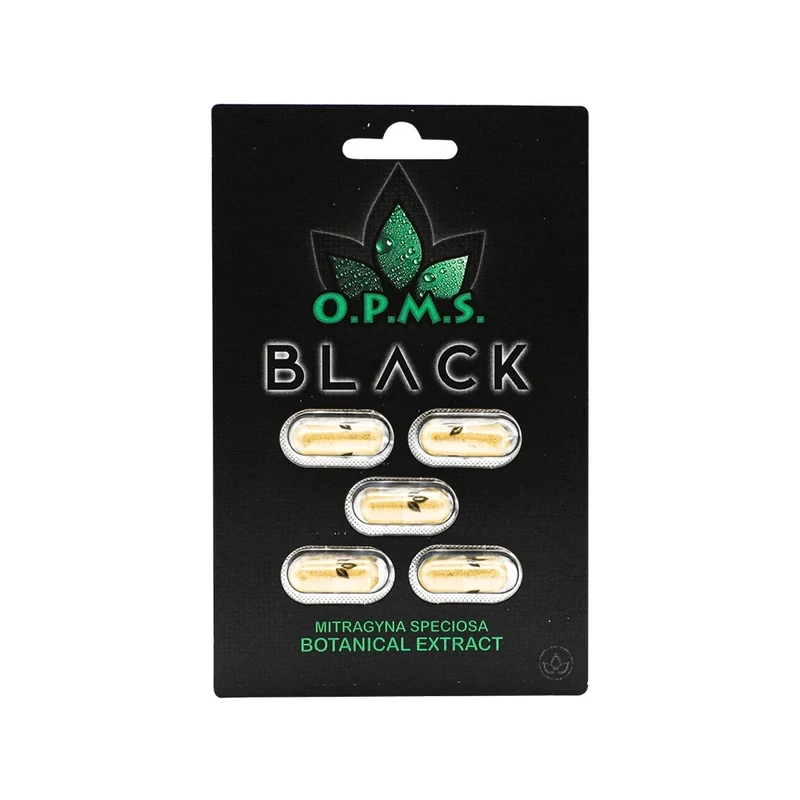 Kratom - Opms Black Extract Capsules