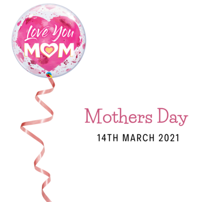 Helium filled Mothers Day Balloon