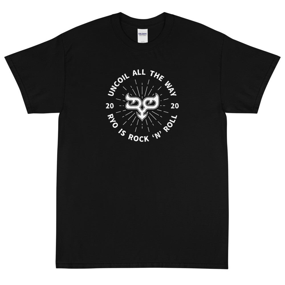 Ryo 2020 Logo Short Sleeve Cotton T-Shirt／2020年版ロゴ入り綿Ｔシャツ