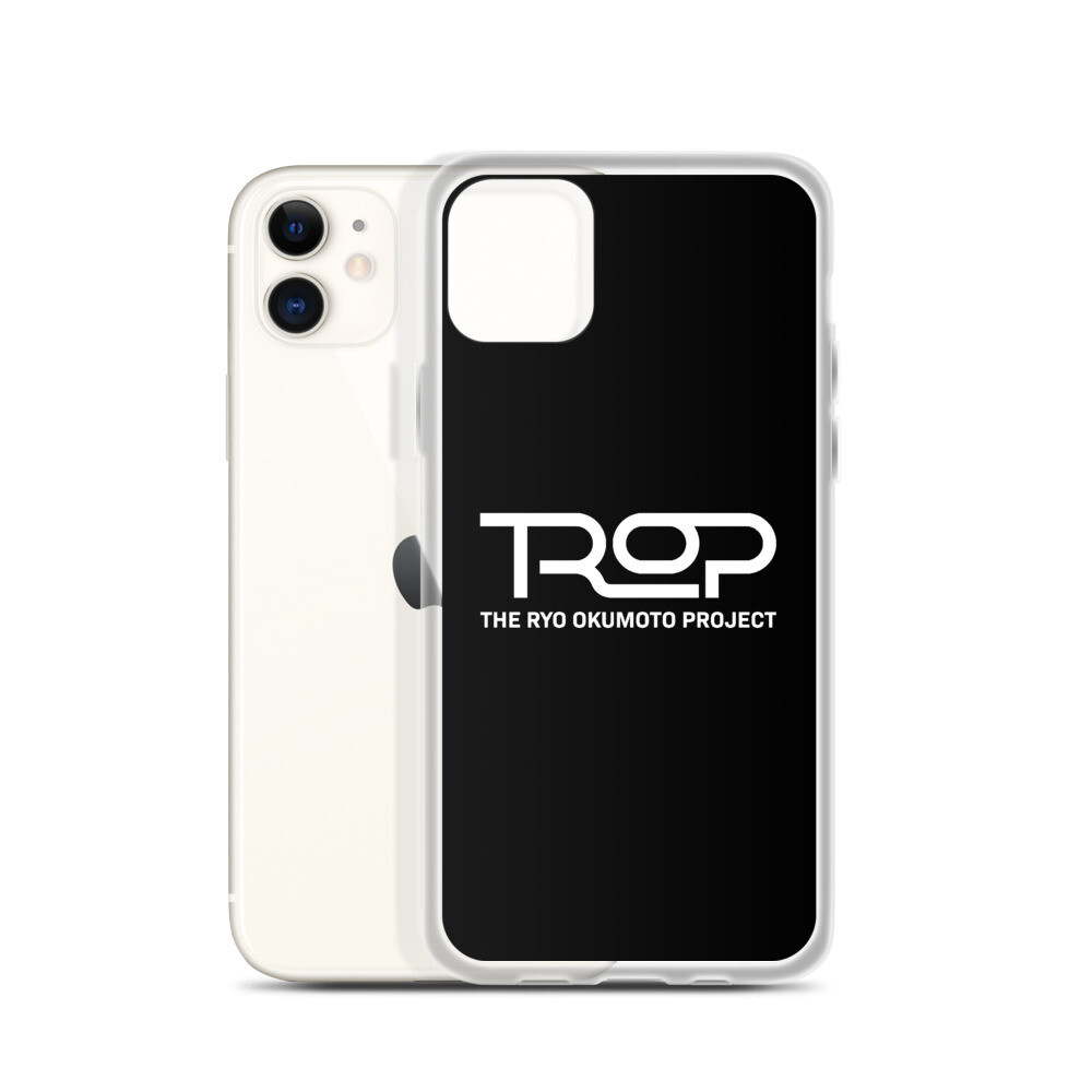 TROP Black iPhone Case／TROPロゴ入りiPhoneケース