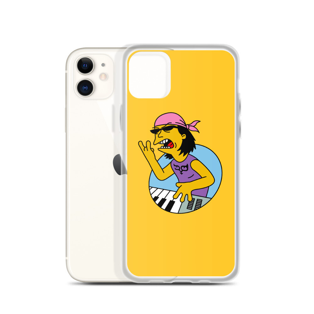 Cartoon Ryo Yellow iPhone Case／キャラクターiPhoneケース