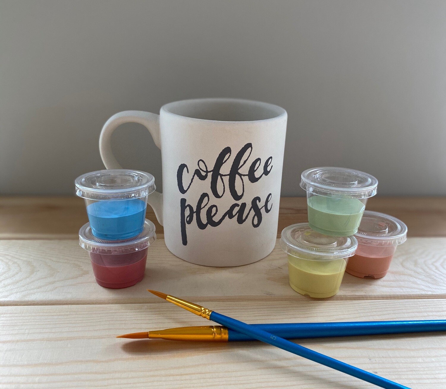Coloring Book 12 oz Coffee Please Mug