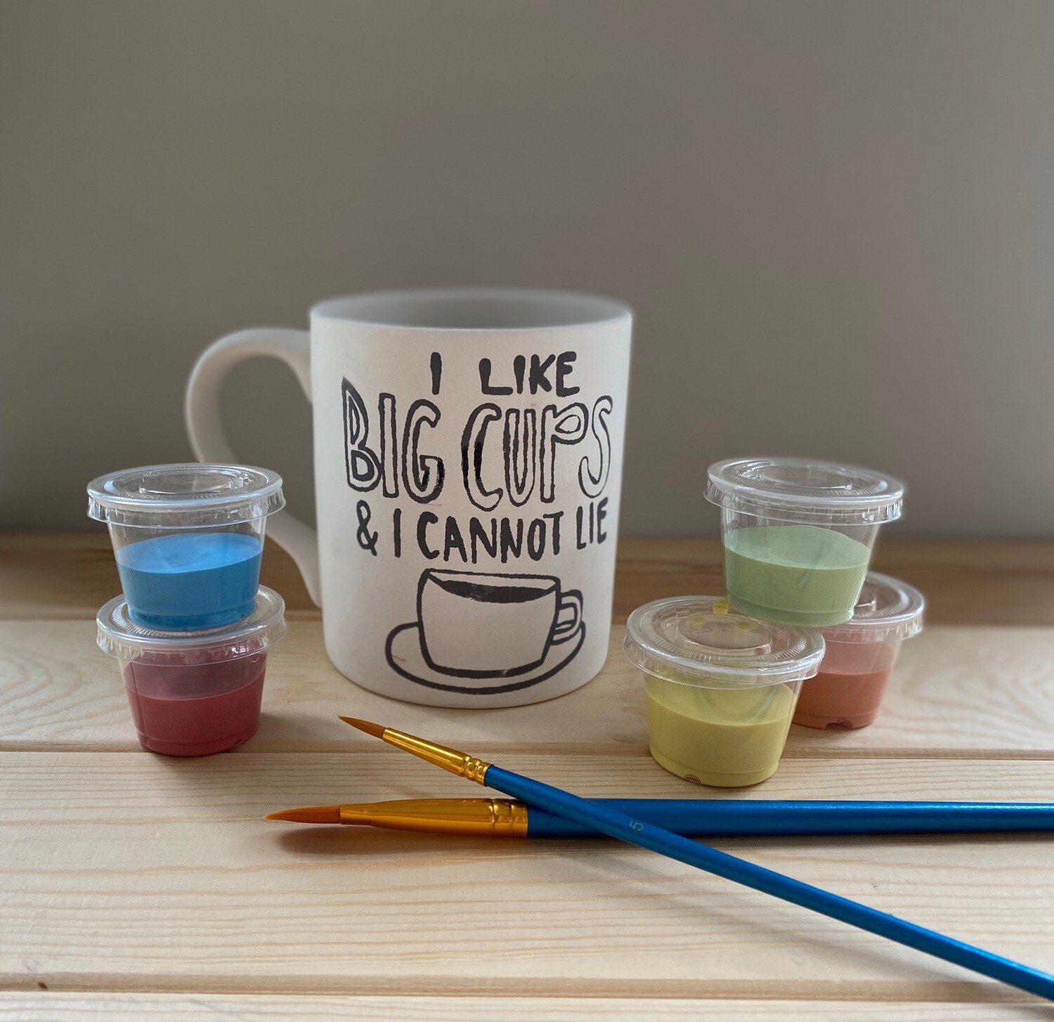 Coloring Book 12 oz I Like Big Cups Mug