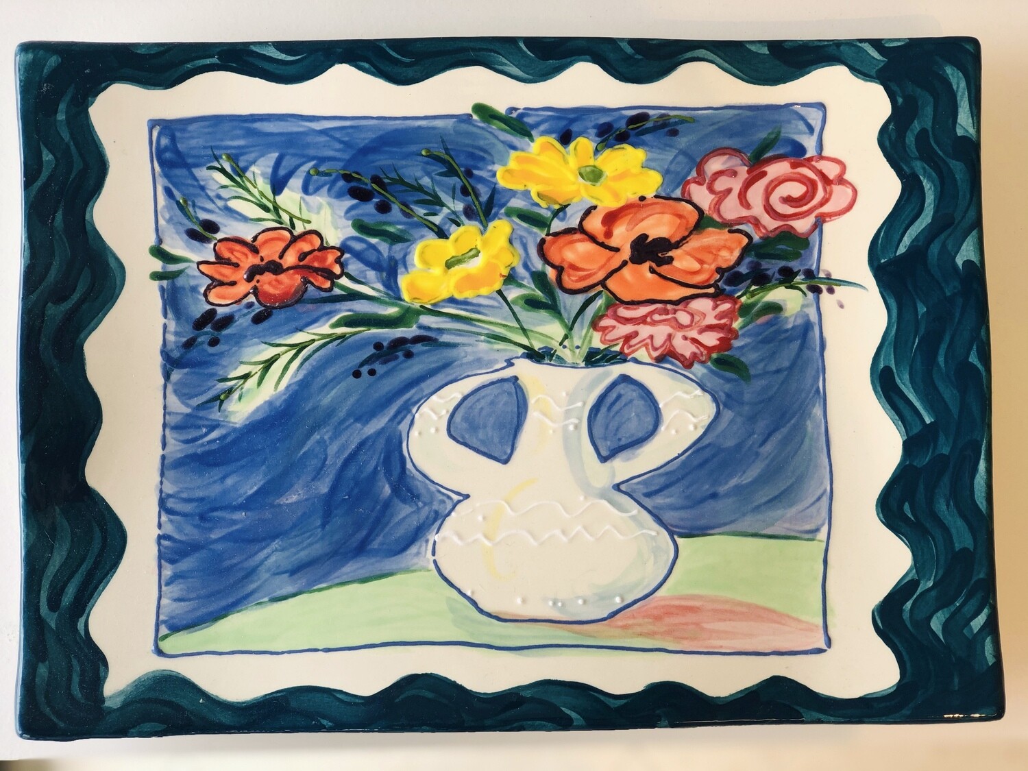 Floral Plater - Sample Sale