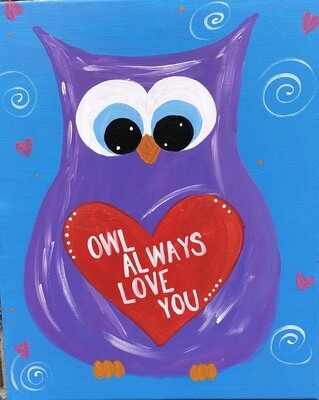Owl Always Love You Canvas - Camp in a Bag