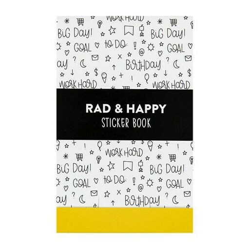 Rad + Happy Planner Sticker Book
