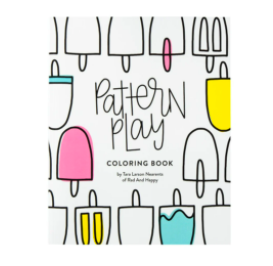 Rad + Happy Pattern Play Coloring Book