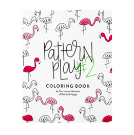 Rad + Happy Pattern Play #2 Coloring Book