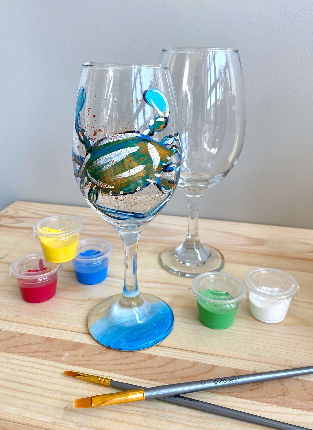 Take Home Wine Glass Party