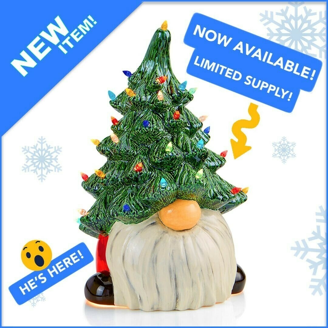 Light Up Christmas Gnome Tree