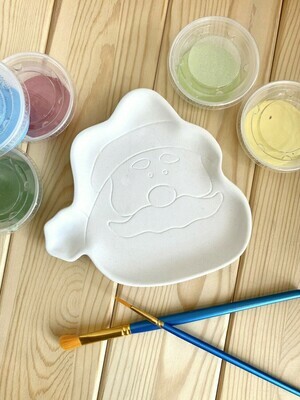 Small Perfect Santa Face Dish