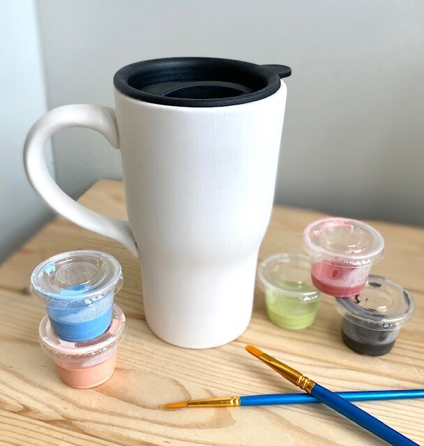 Travel Mug / Commuter Mug with Lid