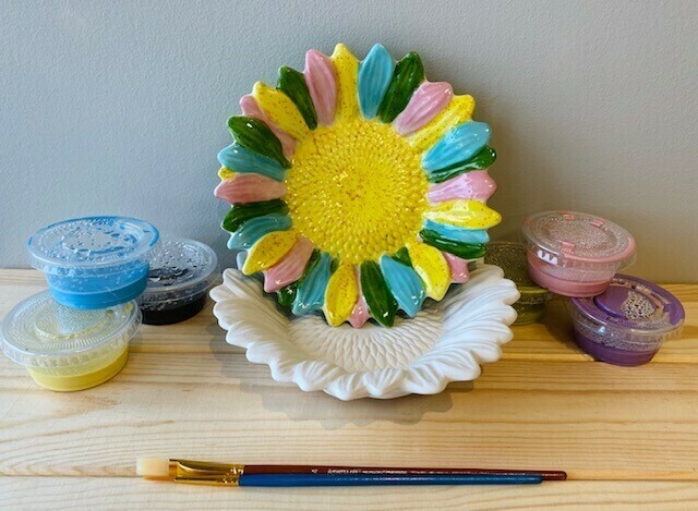 Sunflower Dish