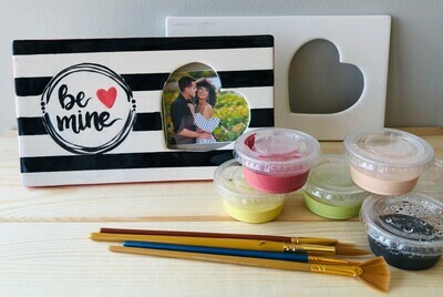 Rectangle Heart Message Frame