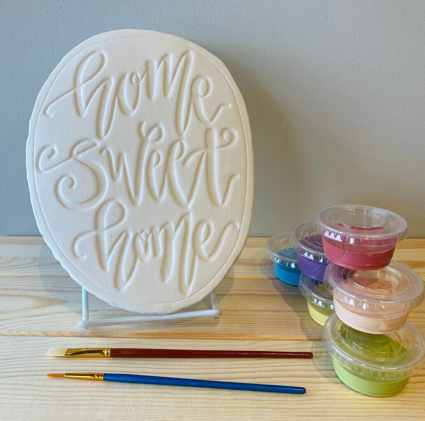 Home Sweet Home Stump Plaque