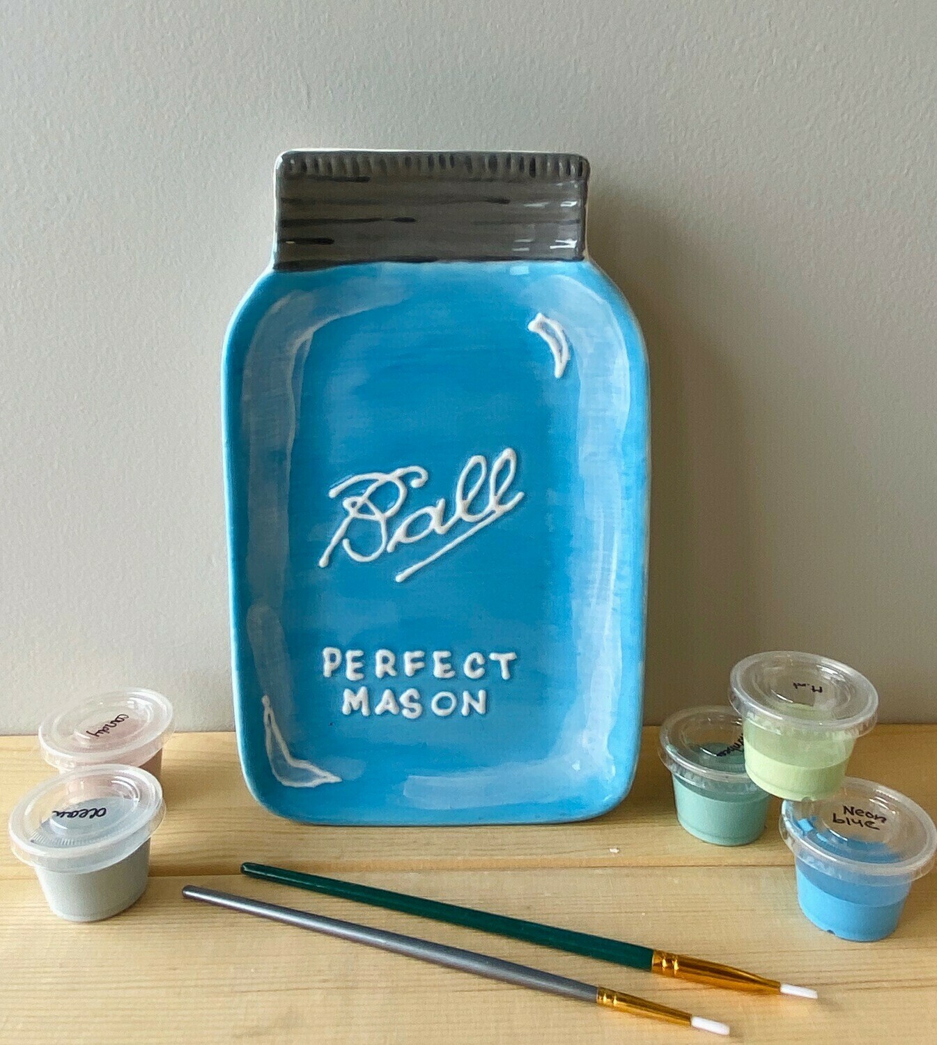 Mason Jar Plate