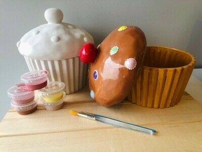 Cupcake Cookie Jar